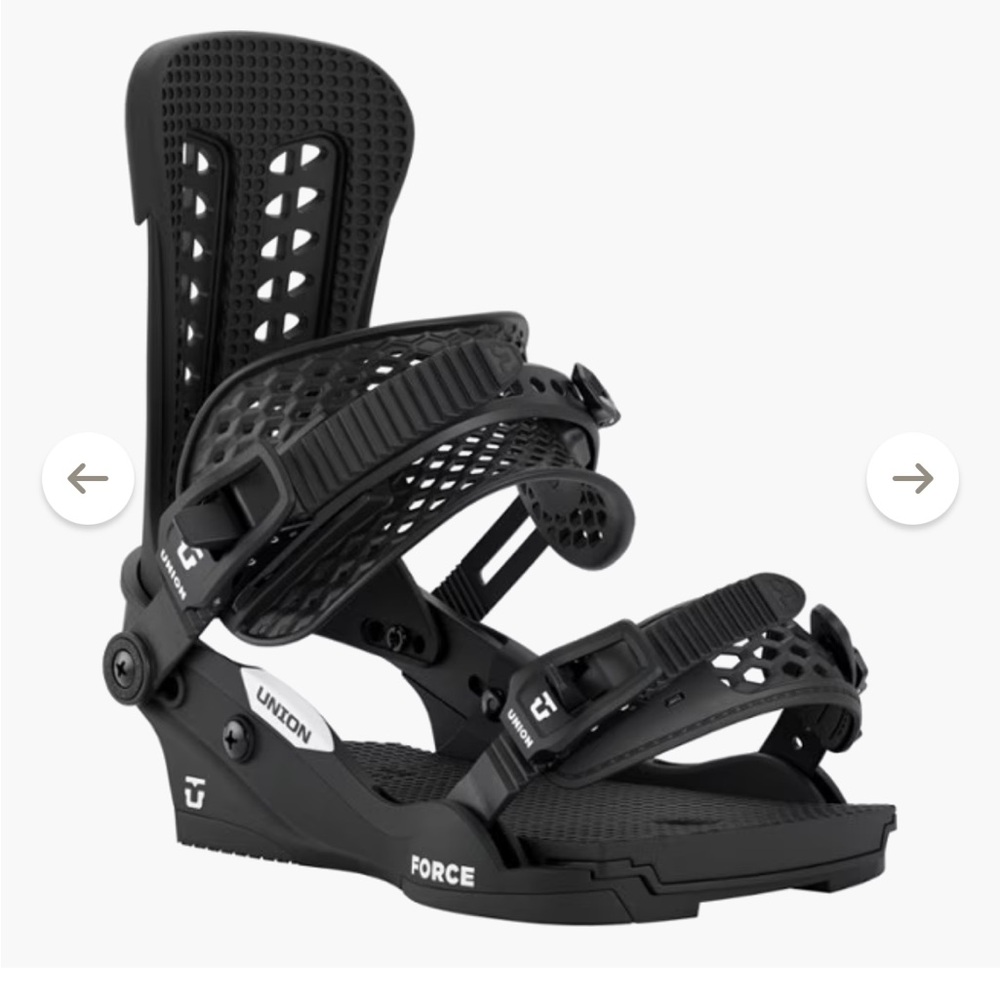 Union Force Bindings Black Medium
